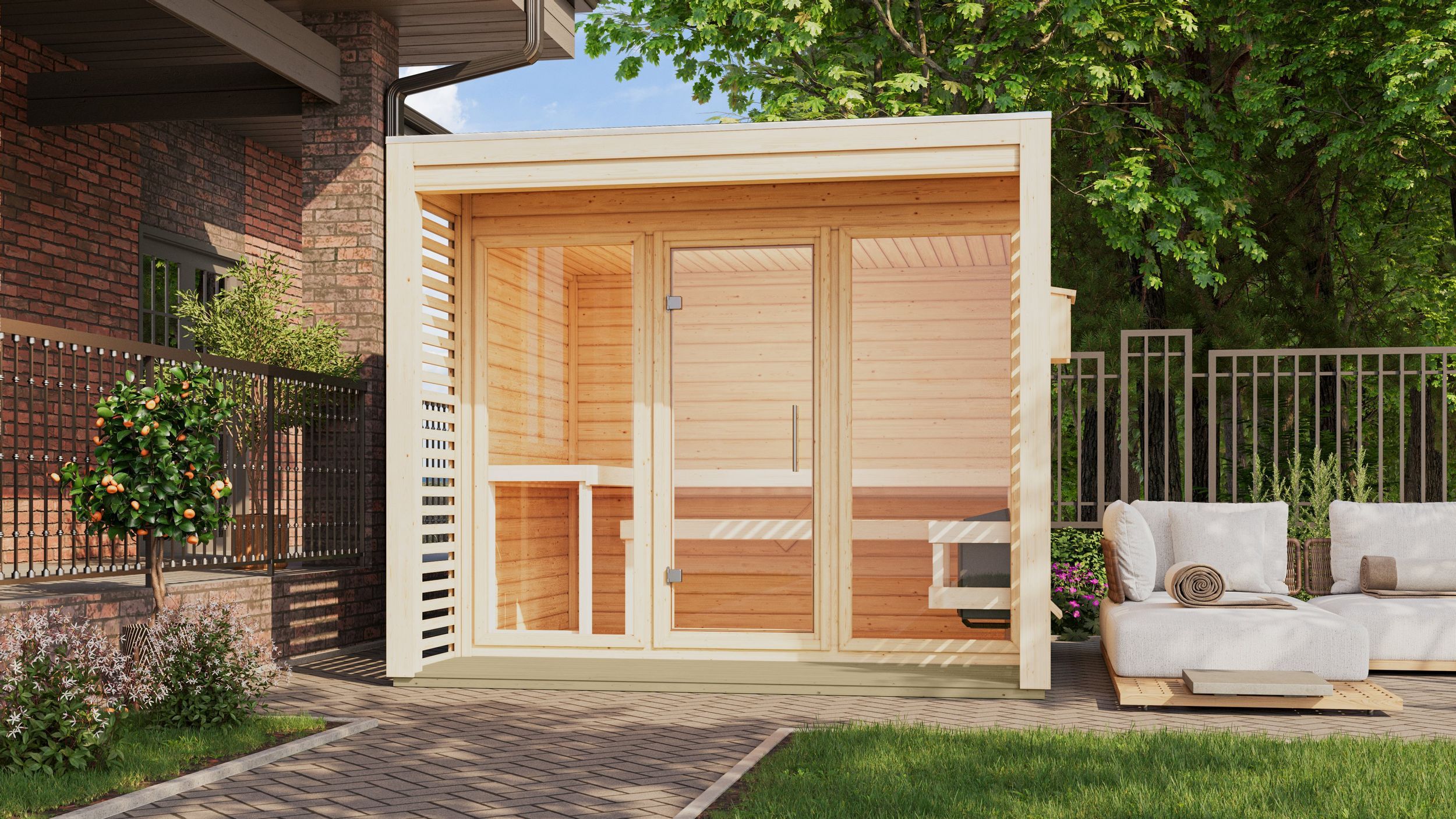 Foto van Karibu 184 Angkor 3 buitensauna