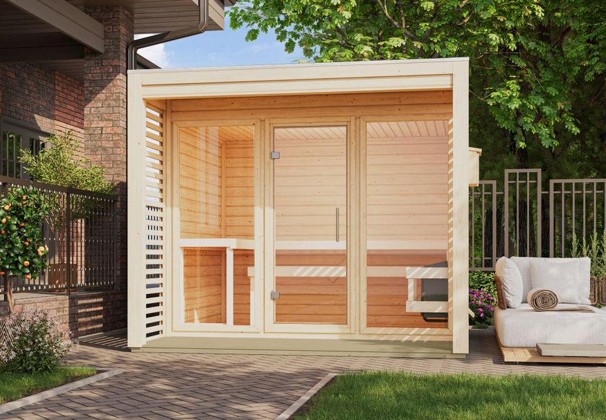 Karibu buitensauna Angkor 3 (184) Foto van Karibu buitensauna Angkor 3 (184)