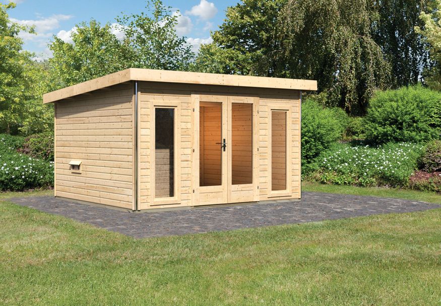 Karibu buitensauna Mainburg 2 - Set B (36043) Foto van Karibu buitensauna Mainburg 2 - Set B (36043)