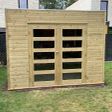 Foto van Solid s8741-1 tuinhuis Bari - Hogedruk geïmpregneerd