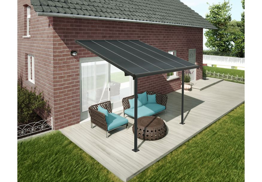 Palram - Canopia Capri Aluminium Überdachung 3x3.05 Foto von Palram - Canopia Capri Aluminium Überdachung 3x3.05