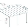 Foto van Palram - Canopia Capri Aluminium Veranda 3x5.46