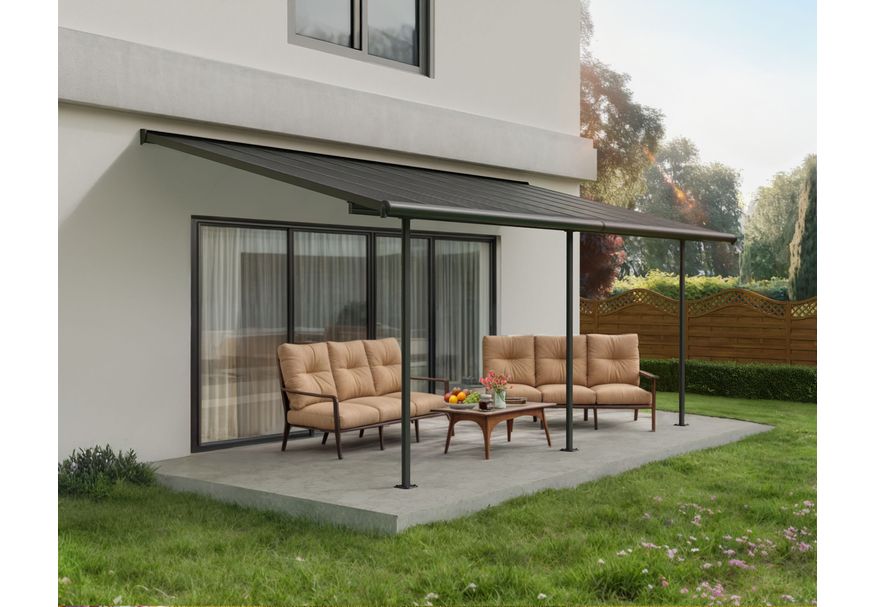 Palram - Canopia Capri Aluminium Überdachung 3x6.10 Foto von Palram - Canopia Capri Aluminium Überdachung 3x6.10