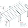 Foto van Palram - Canopia Capri Aluminium Veranda 3x7.30