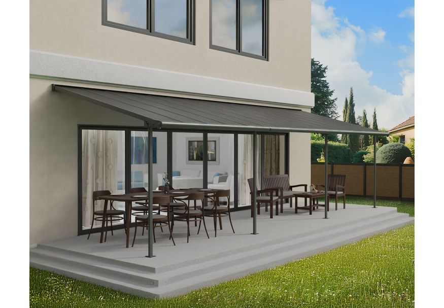 Palram - Canopia Capri Aluminium Überdachung 3x9.15 Foto von Palram - Canopia Capri Aluminium Überdachung 3x9.15