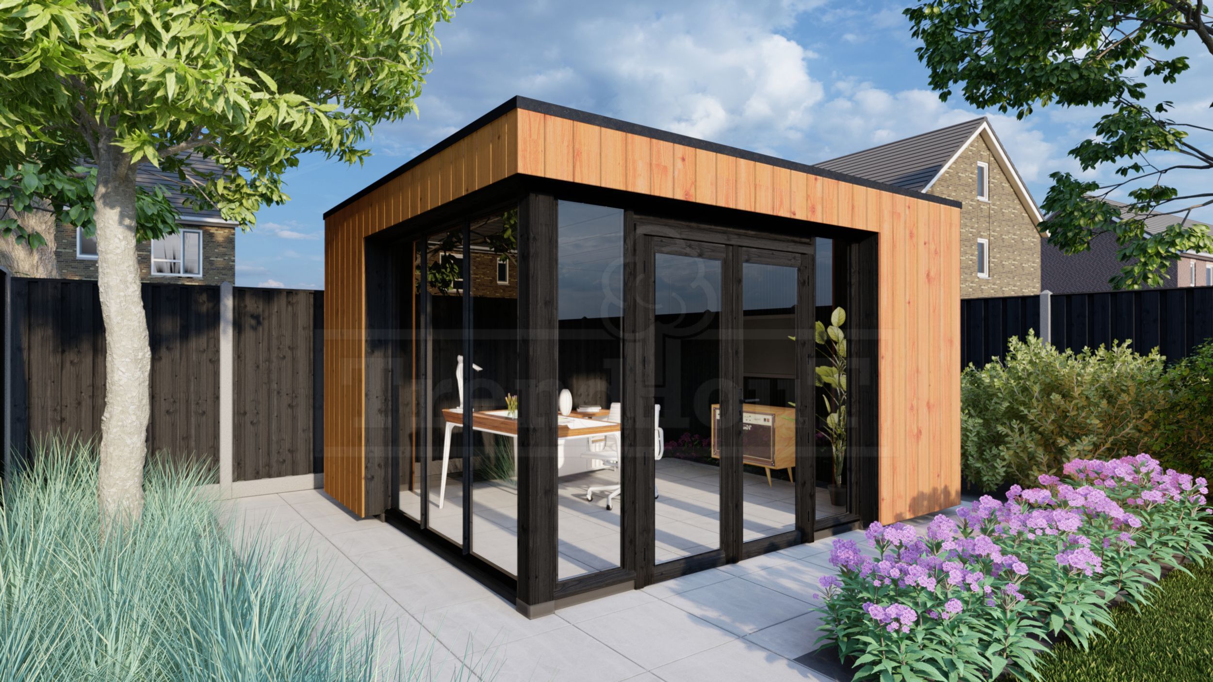 Foto van Trendhout buitenverblijf Capri - rechts