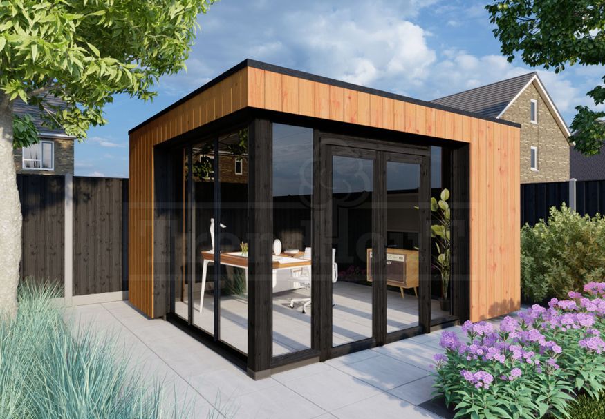 Trendhout Außenaufenthalt Capri rechts 490x490 cm Foto von Trendhout Außenaufenthalt Capri rechts 490x490 cm