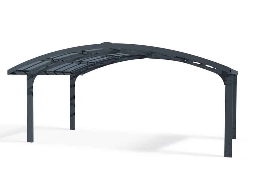 Foto van Palram - Canopia Arizona Breeze Aluminium Carport 16x19