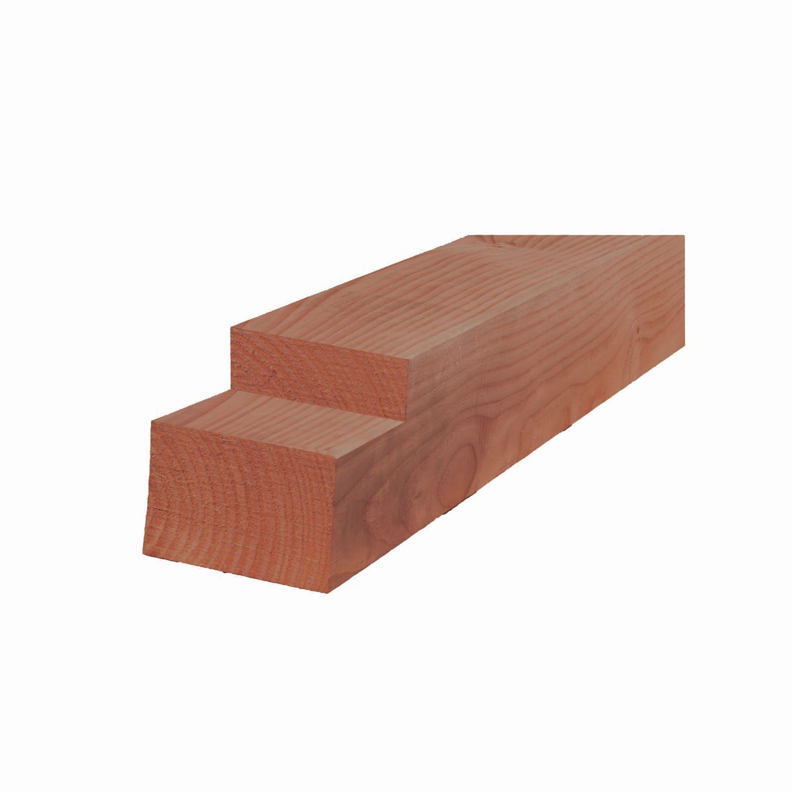 Foto van Azalp Douglas Tussenpaal met inkeping Fijn Bezaagd 150 x 150 mm - 250 cm