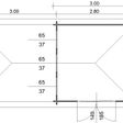 Foto van Azalp Blokhut Cas 590x300 cm