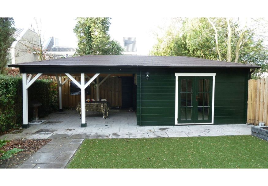 Azalp Blockhaus Cas 840x450 cm Foto von Azalp Blockhaus Cas 840x450 cm