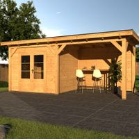 Foto van Duxwood tuinhuis met overkapping Nendaz