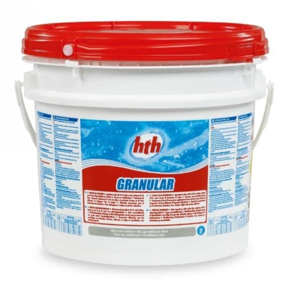 Foto van HTH Chloorshock 10 kg (Calcium Hypochlorite Granulaat)