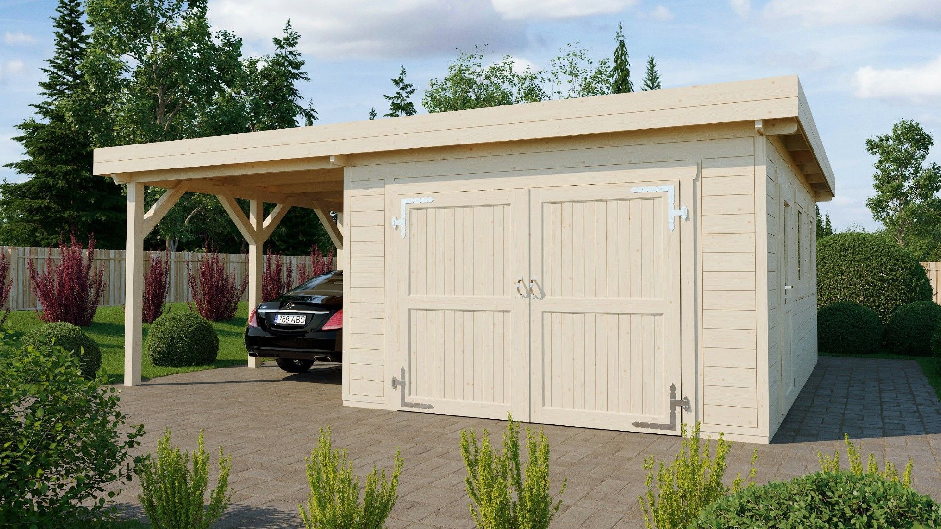 Foto van Azalp Houten Garage Cidro