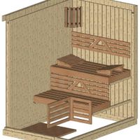 Foto der Azalp Elementsauna Classic