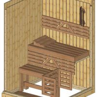 Foto der Azalp Elementsauna Classic