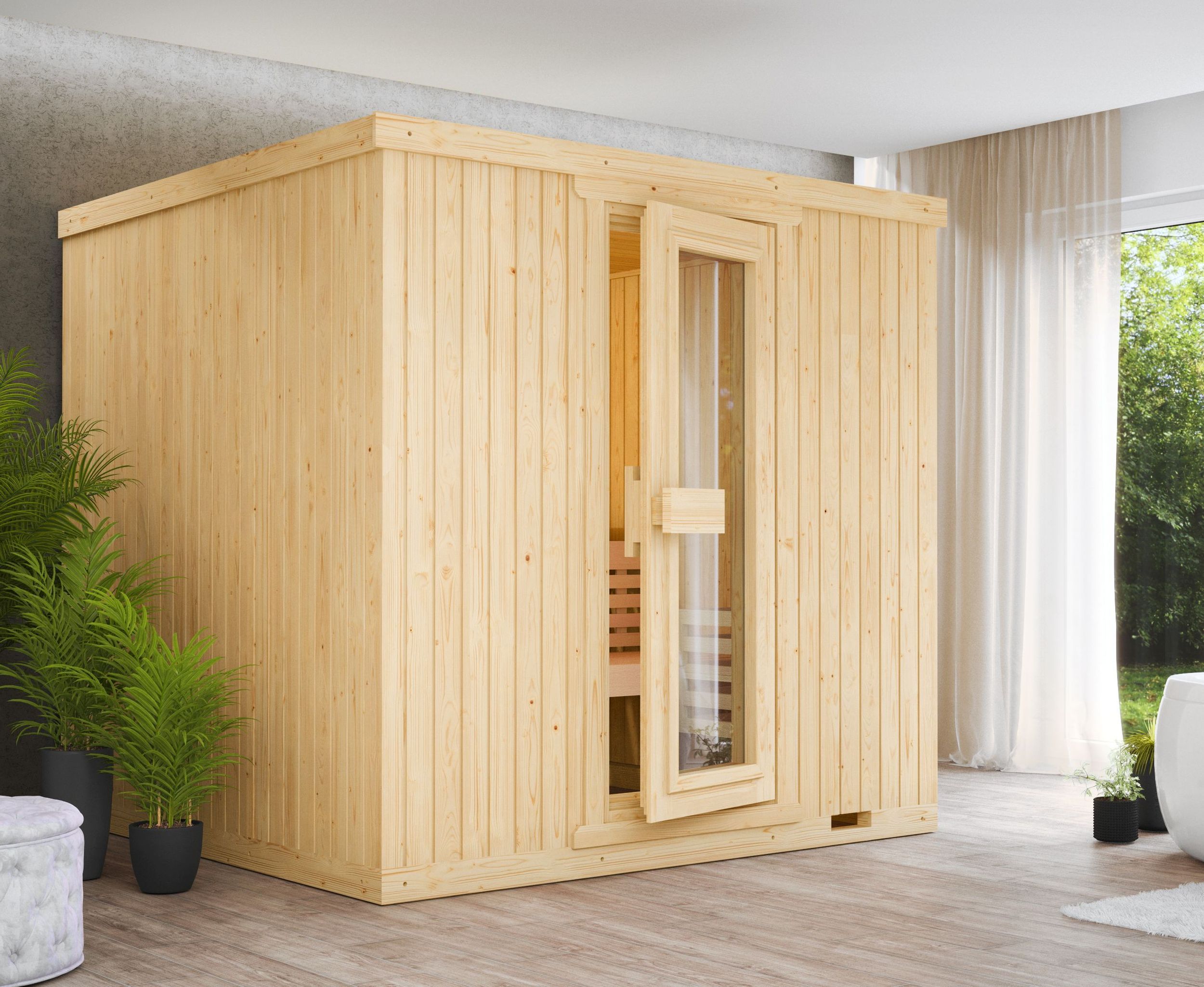 Foto der Azalp Elementsauna Classic