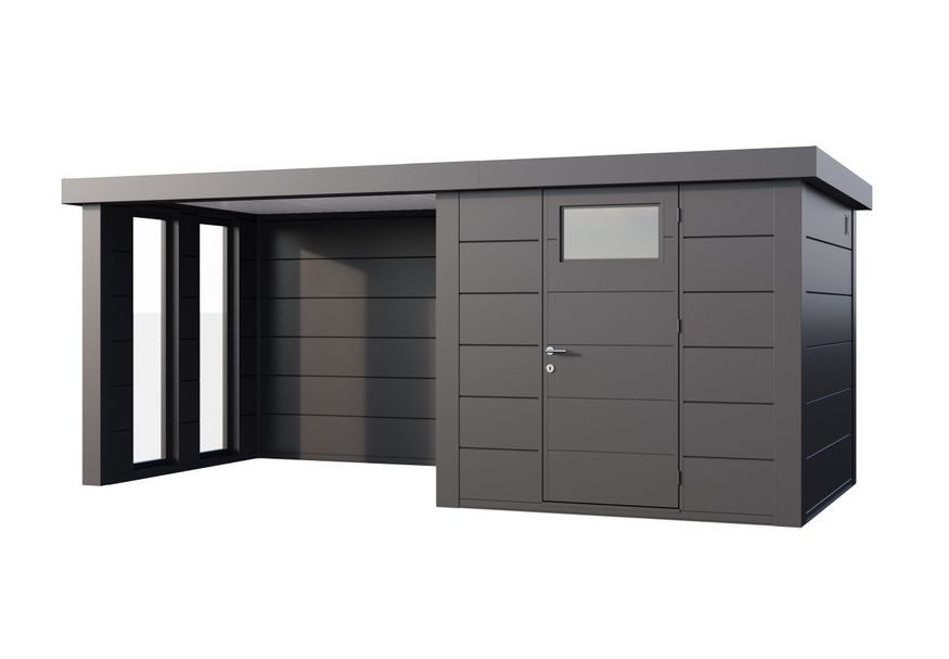 Foto van Telluria Classico 2424 lounge links - met ramen - antraciet