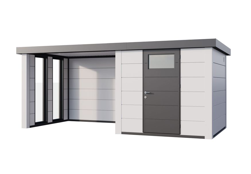 Foto van Telluria Classico 2424 lounge small links - met ramen - wit