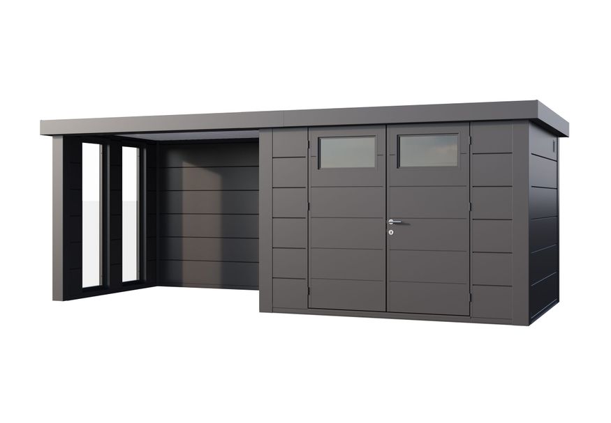 Foto van Telluria Classico 3024 lounge small links - met ramen - antraciet