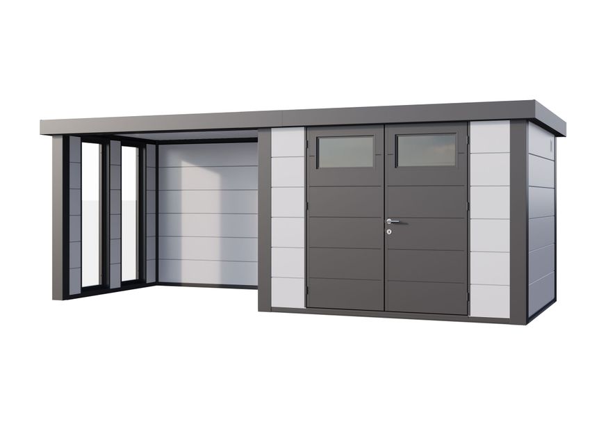 Foto van Telluria Classico 3024 lounge small links - met ramen - wit