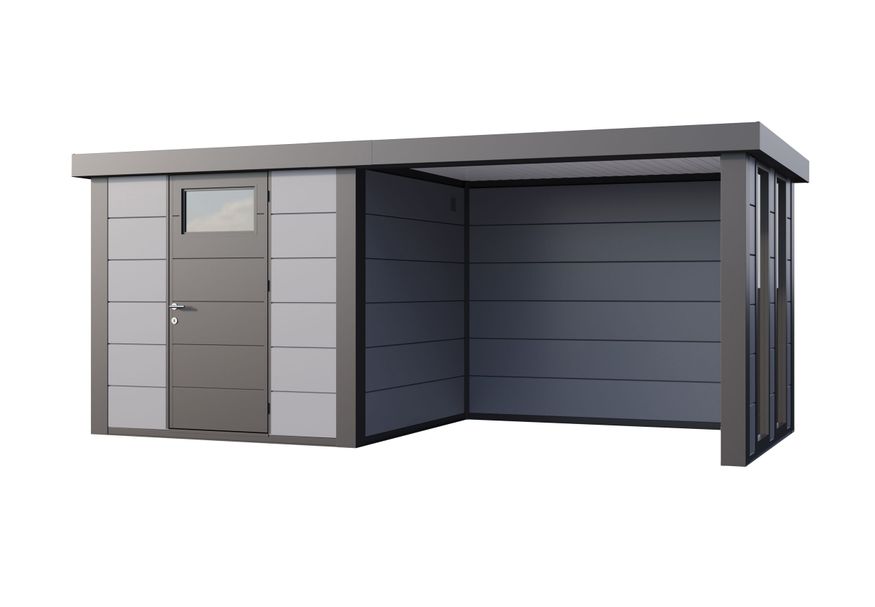 Foto van Telluria Classico 2424 lounge small rechts - met ramen - lichtgrijs