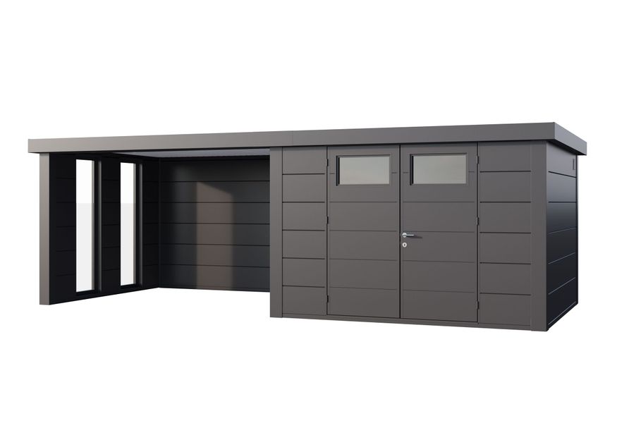 Foto van Telluria Classico 3030 lounge Large links - met ramen - antraciet