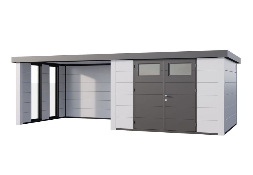 Foto van Telluria Classico 3030 lounge Large links - met ramen - wit