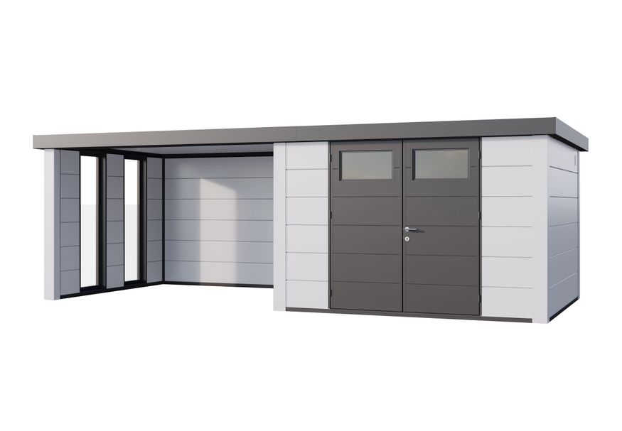 Foto van Telluria Classico 3330 lounge Large links - met ramen - wit