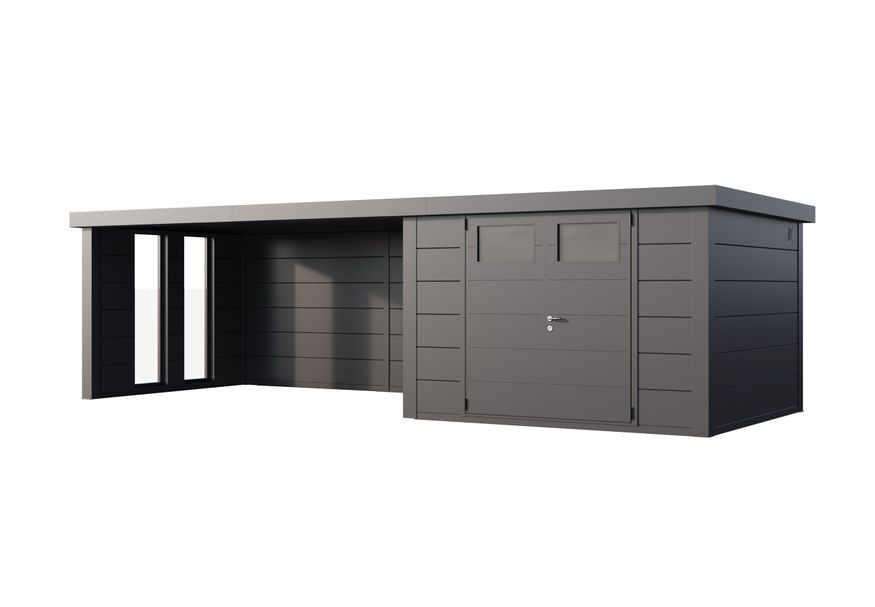 Foto van Telluria Classico 3030 lounge XL links - met ramen - antraciet