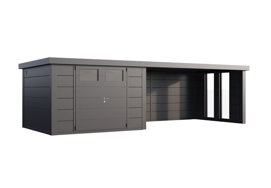 Foto van Telluria Classico 3030 lounge XL rechts - met ramen - antraciet