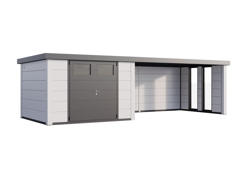 Foto van Telluria Classico 3330 lounge XL rechts - met ramen - wit