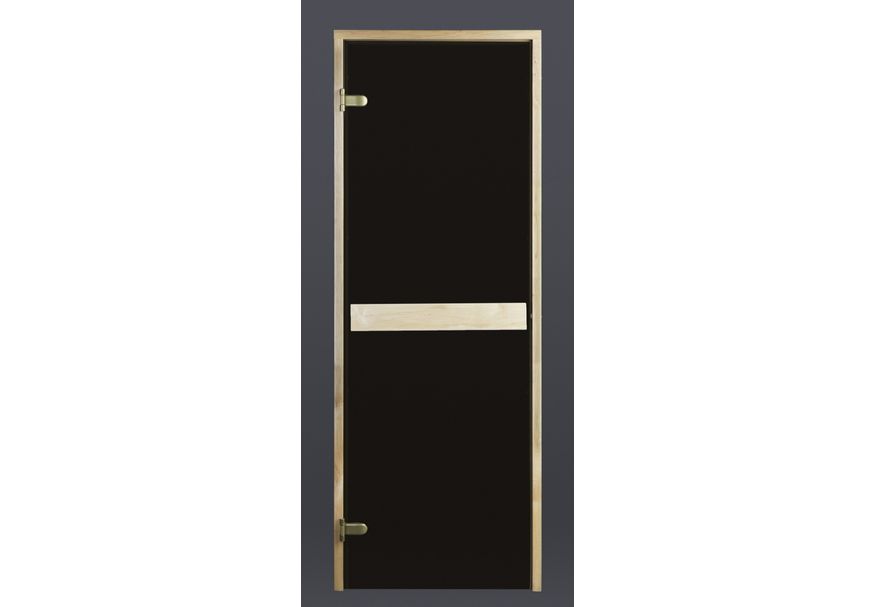 Foto van Ilogreen Saunadeur Classic (Elzen) 79x189 cm, bronsglas