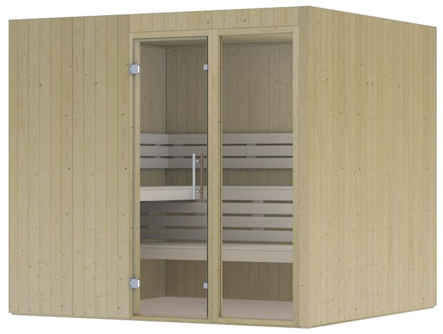 Foto der Hot Orange Clover Heimsauna