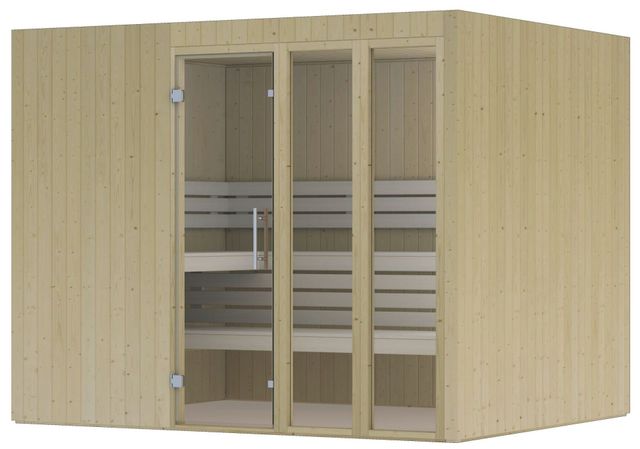Foto van Hot Orange Clover Binnensauna