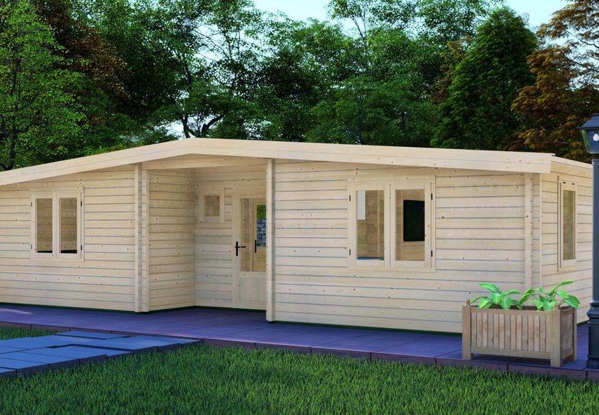 Graed Chalet Confidence 1050x595 cm - 68 mm Foto van Graed Chalet Confidence 1050x595 cm - 68 mm
