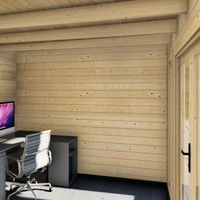 Foto van Graed Blokhut Creative Plus met Luifel