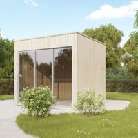 Foto van SmartShed houten tuinhuis Cube Novia