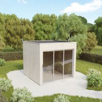 Foto van SmartShed houten tuinhuis Cube Novia
