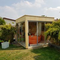 Foto van SmartShed houten tuinhuis Cube Novia