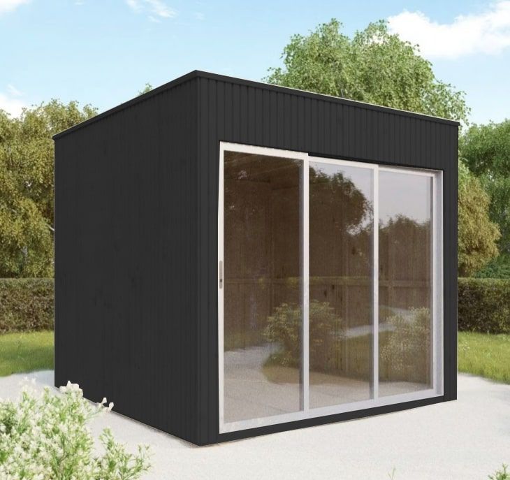 Foto van SmartShed houten tuinhuis Cube Novia
