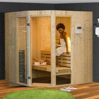 Foto van Hot Orange Daisy Binnensauna