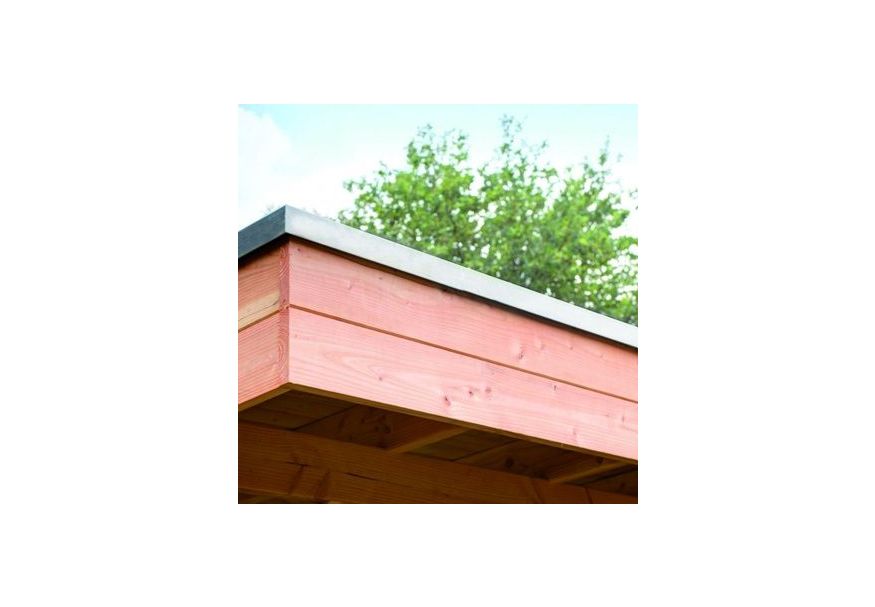 Foto van Azalp aluminium daklijstset 45x45 mm lessenaar - zilver. Cat 12*