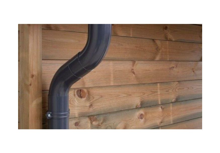 Foto von Interflex stalen dakgootset antraciet voor 4 x 3 + 3