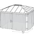 Foto von Palram - Canopia Dallas 4300 Netze Set*
