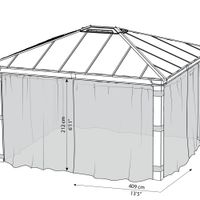 Foto van Palram - Canopia Dallas 4300 Netten Set