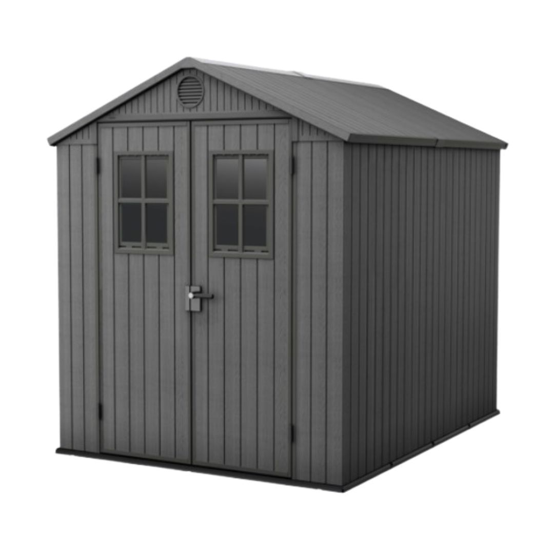 Foto van Keter Darwin 68 Kunststof Tuinhuis