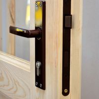 Foto van Azalp Dubbele Deur Half Glas
