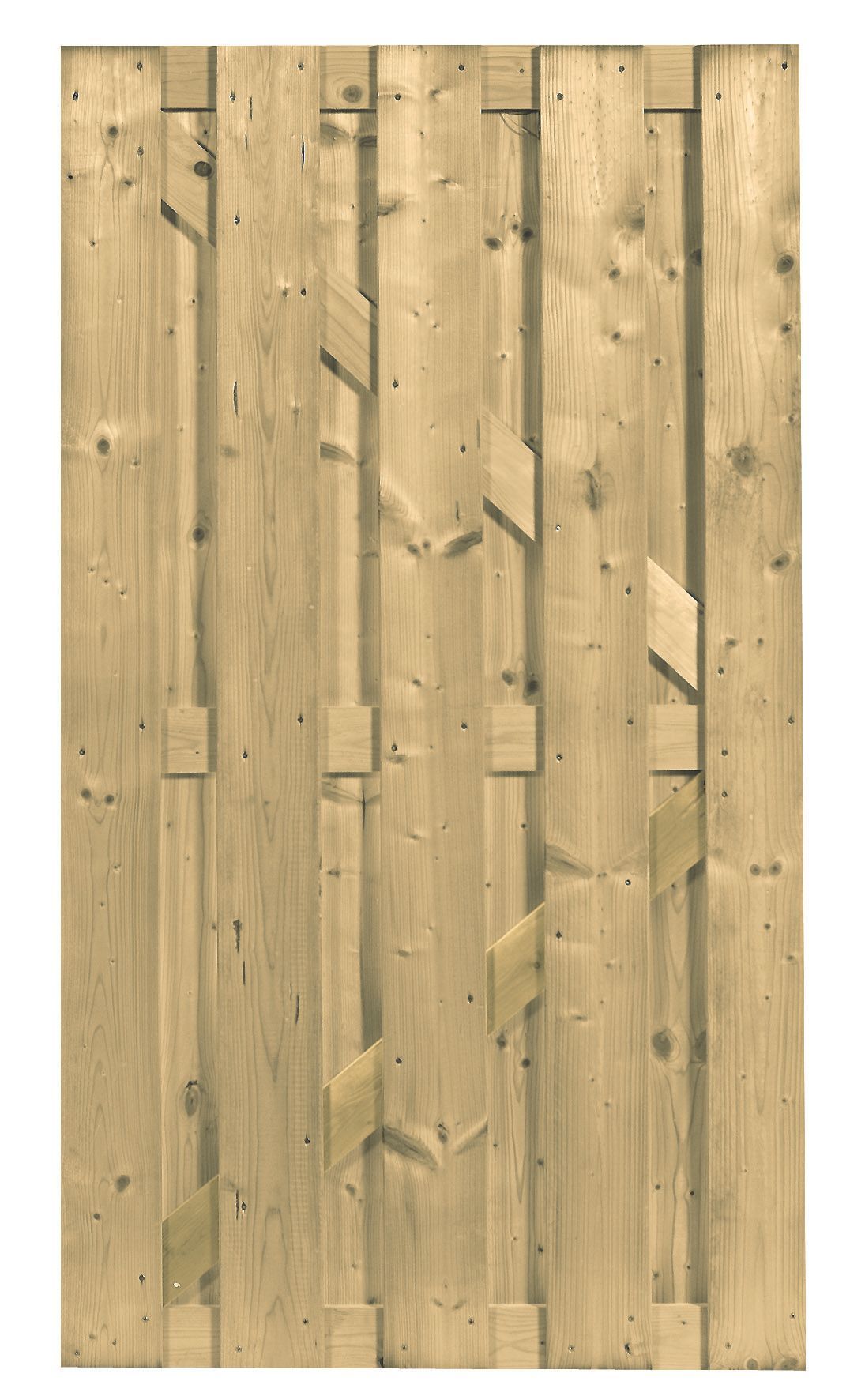 Foto van Azalp tuindeur recht verticaal 180x100 cm