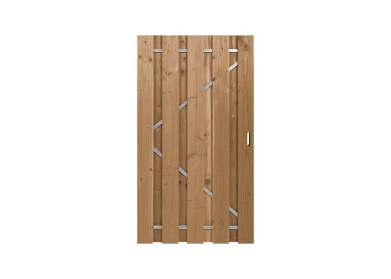 Foto van Azalp tuindeur Douglas geschaafd universeel